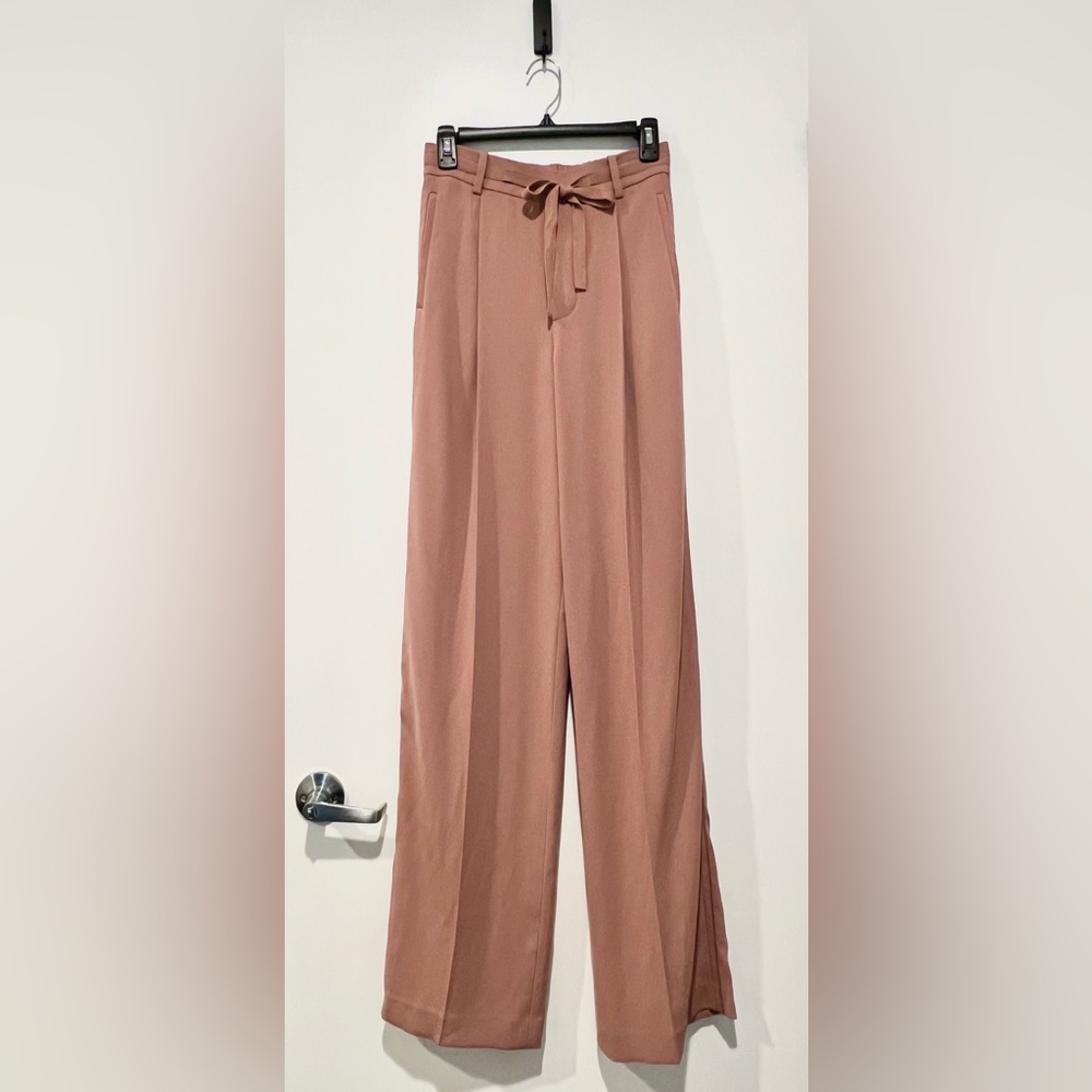 Vince Straight-Leg Pants in Dusty Rose
